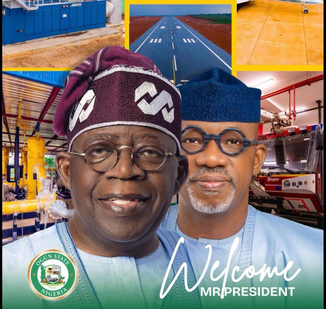 President Bola Tinubu and Governor Dapo Abiodun