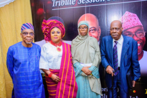 Soji Akinrinade, Olori Janet Afolabi, Rabi, Yakubu Mohammed ‘s wife and Ray Ekpu