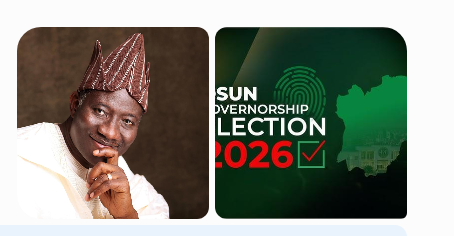Former President Jonathan and Osun map