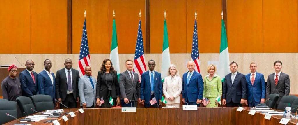 Ribadu and others at the meeting