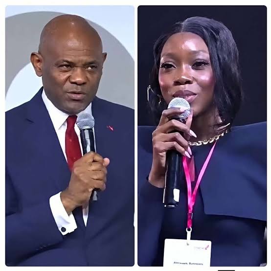 Tony Elumelu and the lady who called him by his first name4