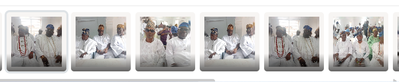 Cross sections of the Omo Obas at the event