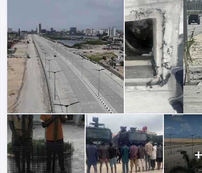 Lagos-Calabar Coastal Raod and the evil works of vandals