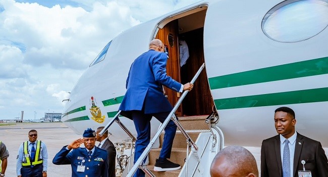 Shettima travelling