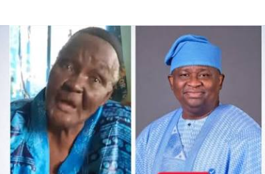Alhaja Aminatu Abiola and Senator Solomon Olamilekan Adeola (Yayi)