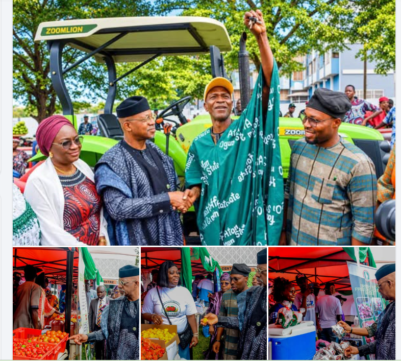 Governor Abiodun with some of the beneficiaries3