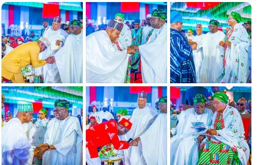 President Tinubu, VP Shettima, other political big wigs