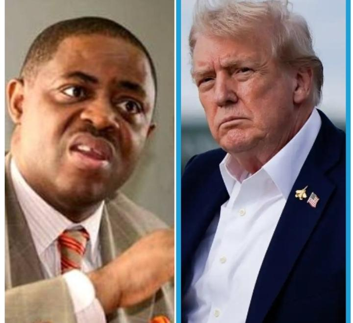 Femi Fani-Kayode and Donald Trump