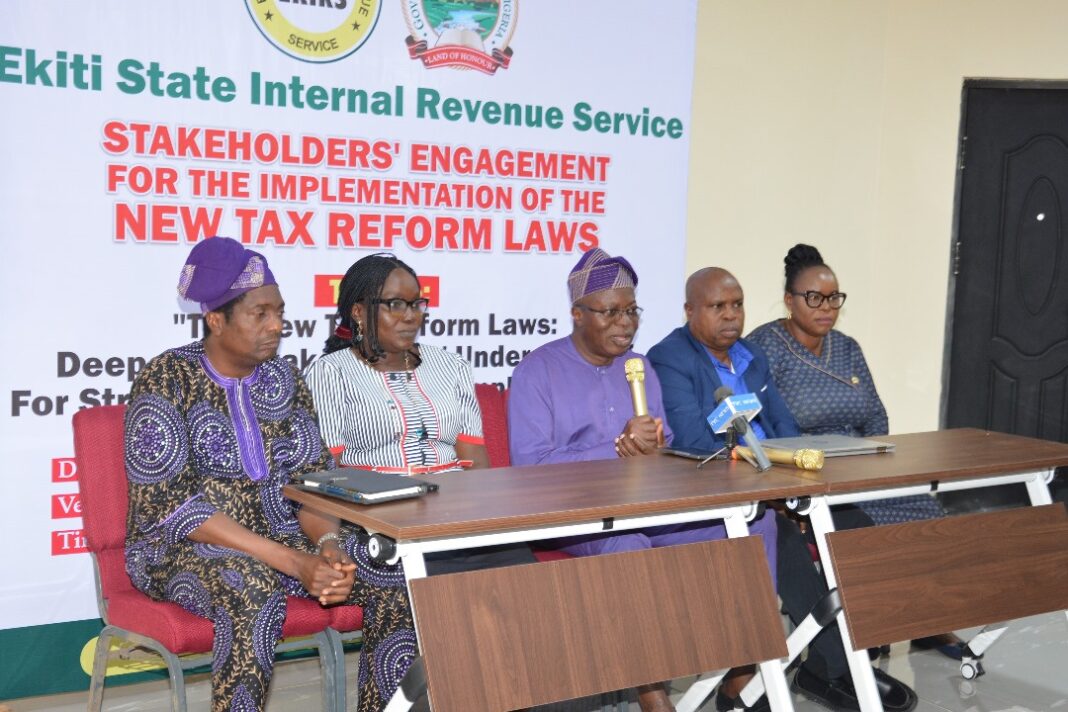 Ekiti State Internal Revenue Service Chairman, Mr Olaniran Olatona