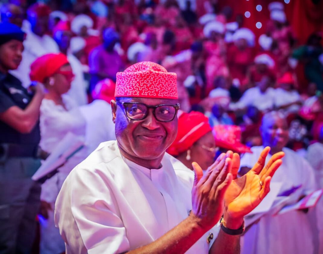 Governor Oyebanji at the Carol