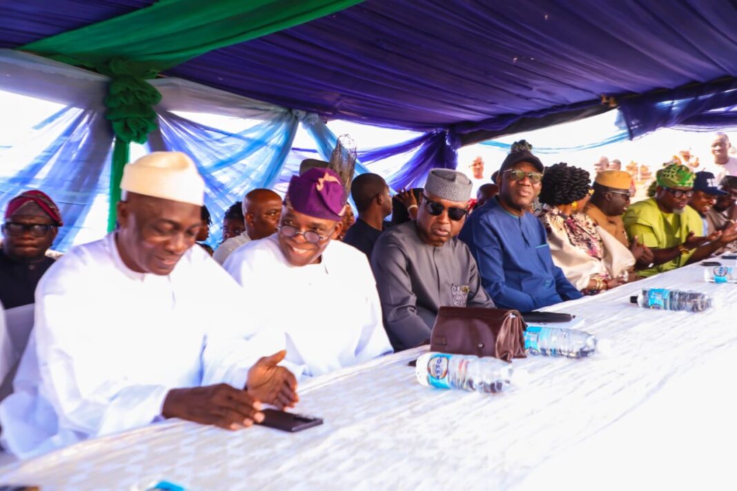 Governor Oyebanji, his predecessor and other party leaders