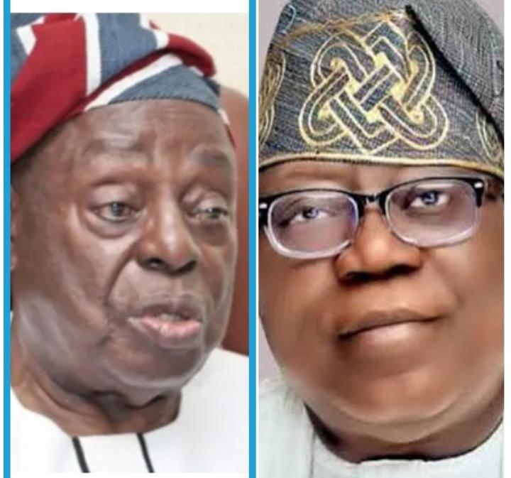 Aare Afe babalola (SAN) and Professor Tunji Olaopa