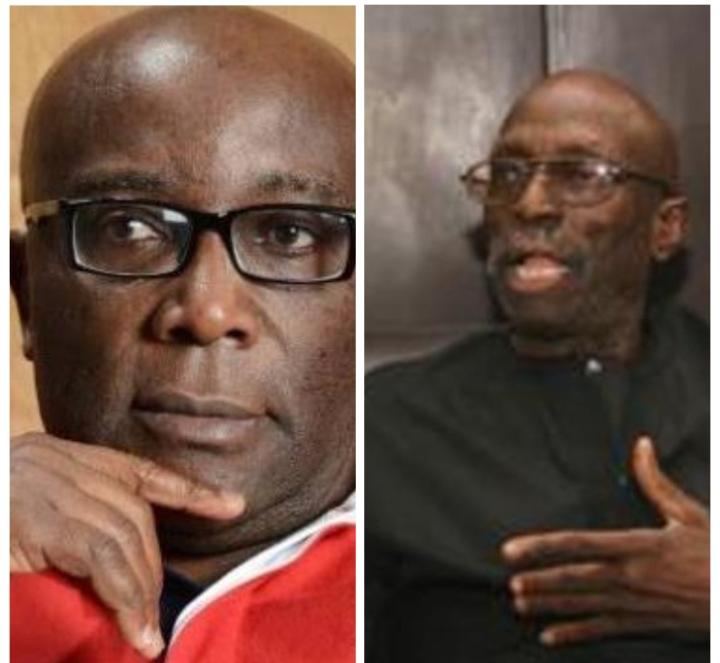 Dr Chidi Amuta and Professor Biodun Jeyifo