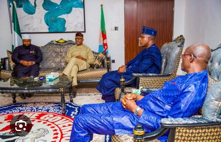 Governors Bago, Abiodun and other officials