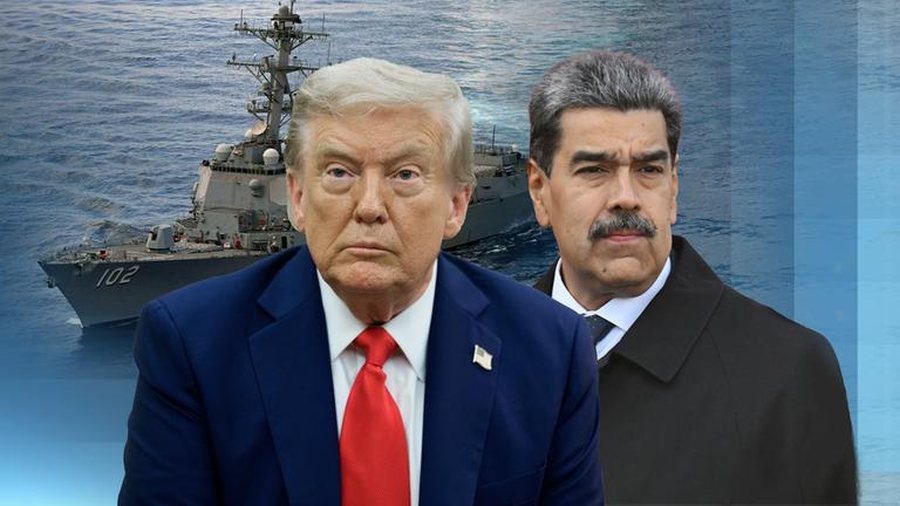 President Donald Trump and Maduro