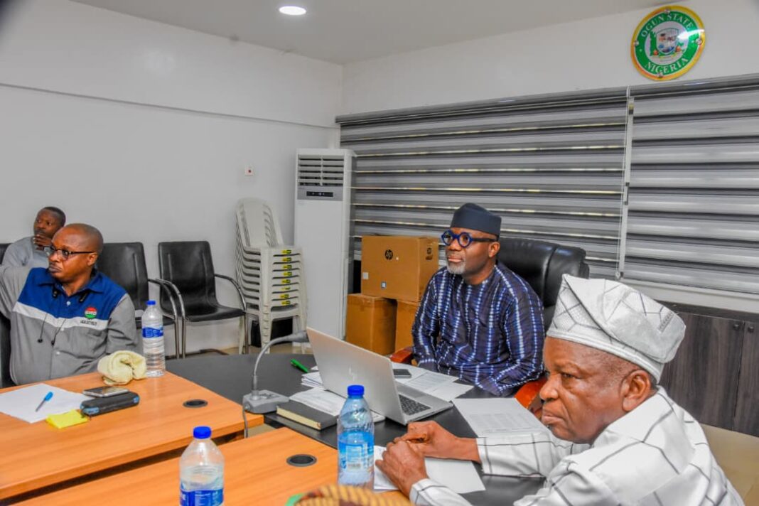 Gov Abiodun at the head of the table