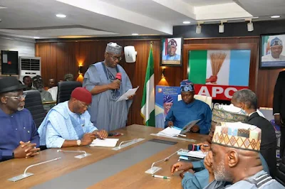 Members of the National Campaign Council at the inuaguration2