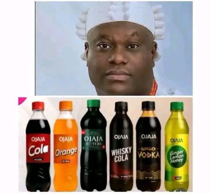 Ooni Ogunwusi and Ojaja soft drinks2