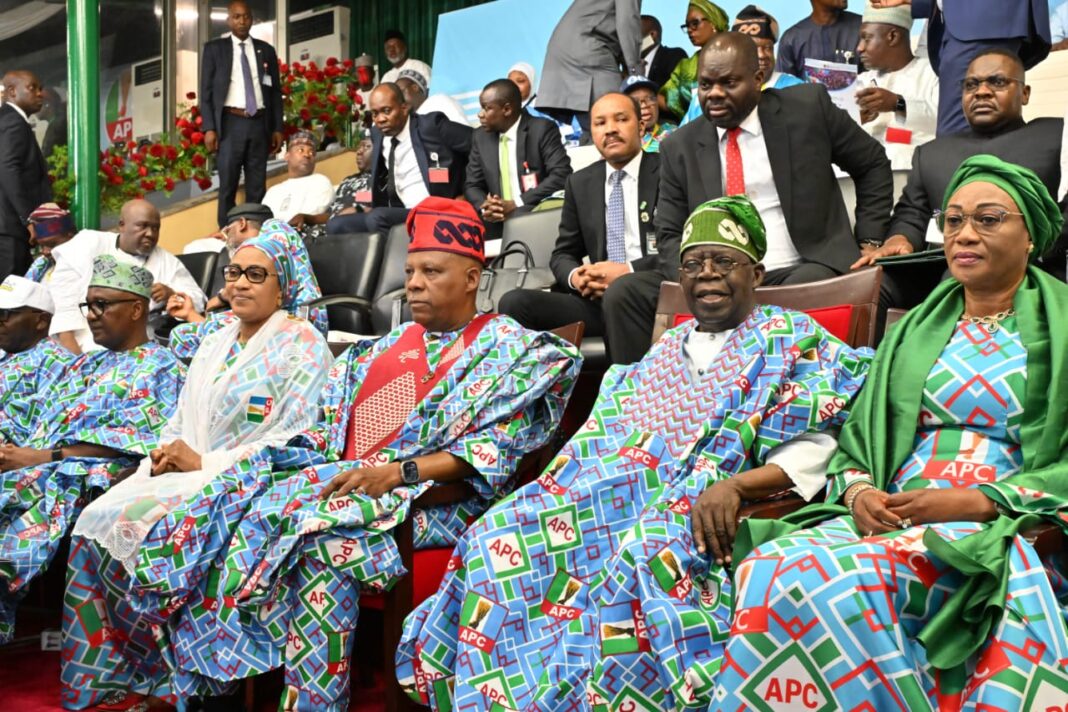 President Tinubu, VP Shettima, First Lady Oluremi Tinubu and others2
