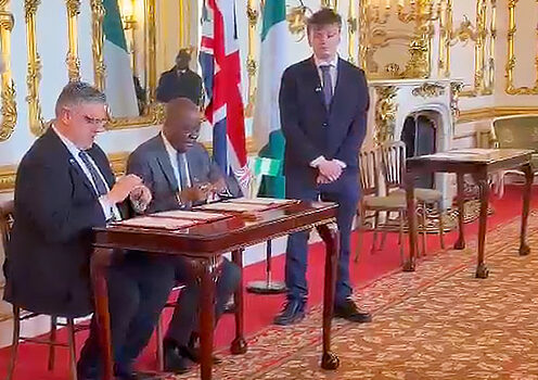 The signing of a £746 million financing agreement between Nigeria’s Ministry of Finance, led by Wale Edun, and Citi Bank to modernise Apapa and Tin Can Island ports in Lagos
