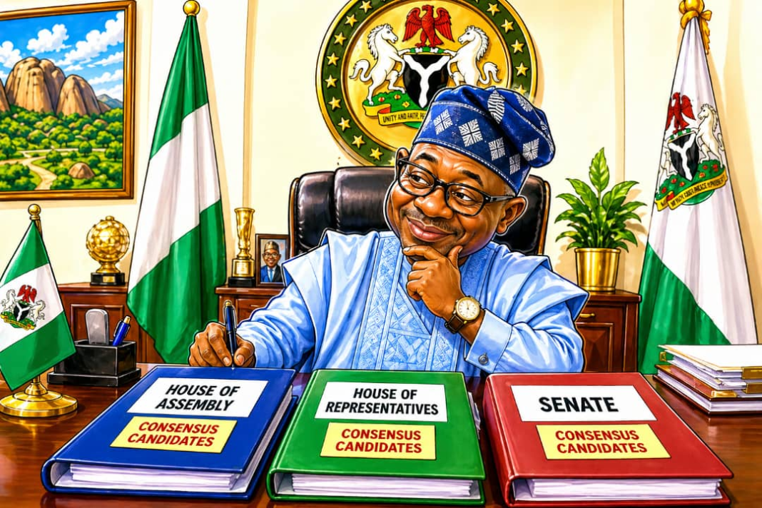 A party leader and consensus