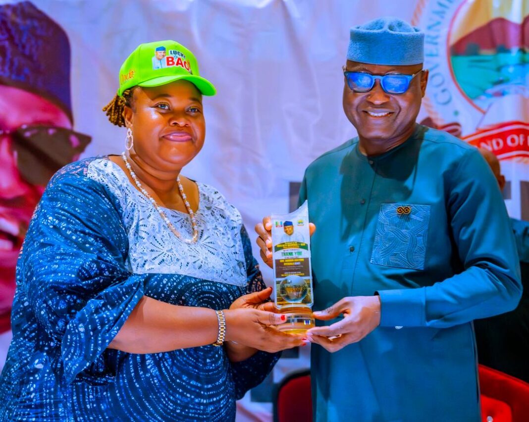 Governor Oyebanji in Akure, during the 2026 Ekiti Day Celebration organized in his honour by Ekiti indigenes living in Ondo State.