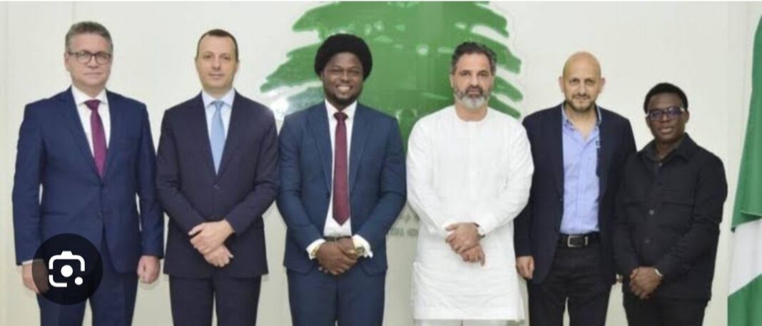 Some Lebanese businessmen and Nigerians