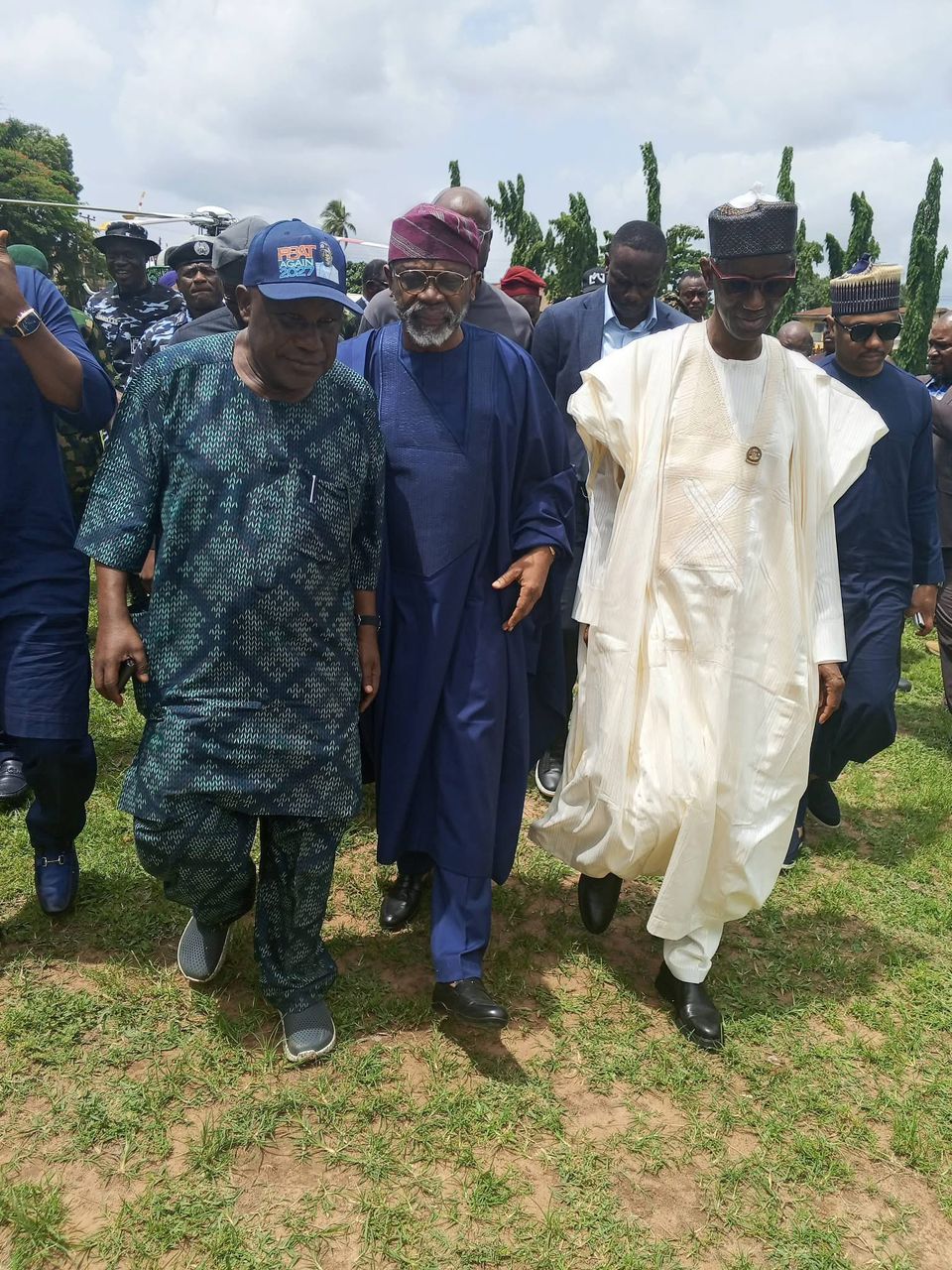 Nuhu Ribadu, Gbajabiamila and othr members of the FG team