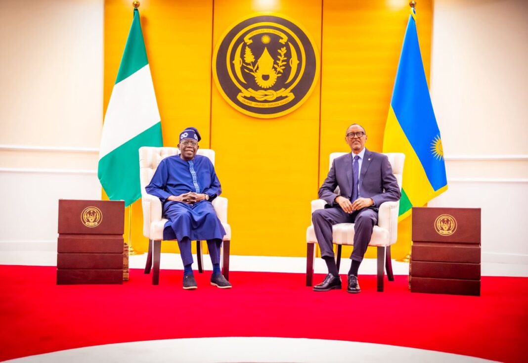 Presidents Tinubu and Kagame