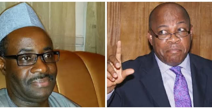 Tanimu Yakubu and Olisa Agbakoba