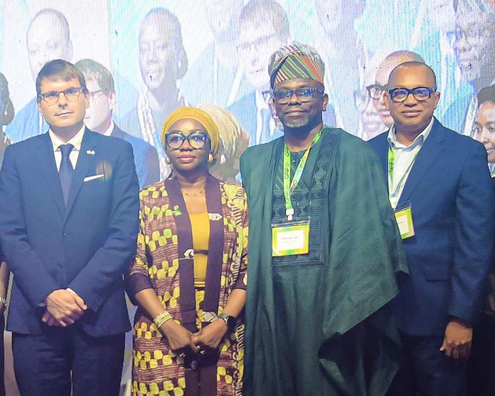 From left: Deputy Head of Mission at the British High Commission in Lagos, Mr. Simon Field; the Special Adviser on Climate Change and Circular Economy to the Governor of Lagos State, Mrs. Titilayo Oshodi; Managing Partner of Barton Heyman Limited, Olumide Lala and and Divisional Head, Business Banking Group, First City Monument Bank (FCMB), Mr. George Ogbonnaya, at the launch of the Green Finance Investment Facility (GFiF), a blended finance mechanism designed to mobilise funds for renewable energy.