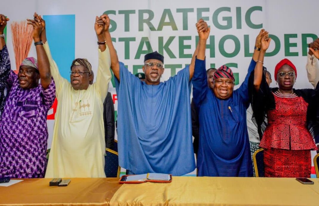 Governor Dapo Abiodun, Senator Adeola Yayi and others