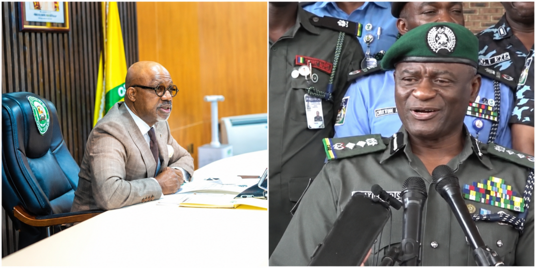 Governor Dapo Abiodun and IGP Disu