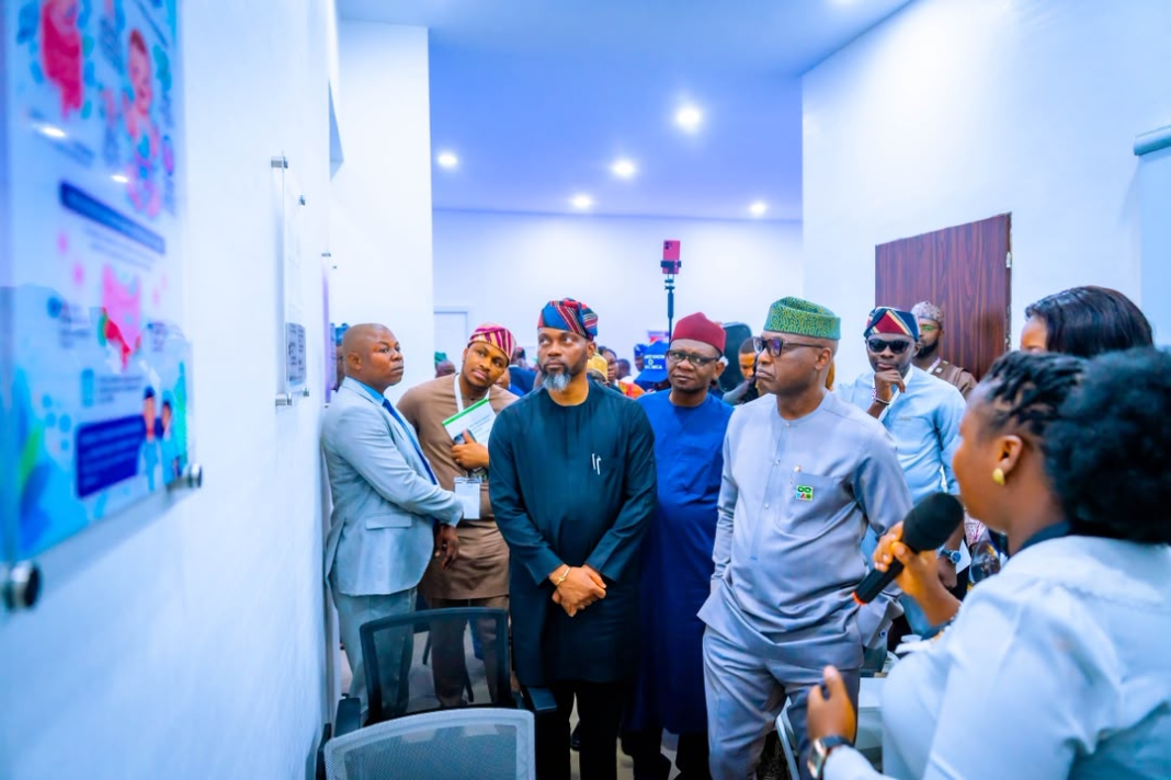 Governor Oyebanji during the inauguration of the Centre for Newborn Health Research and Innovation at EKSUTH