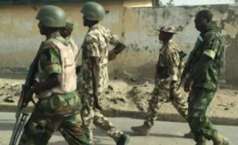 Nigerian soldiers