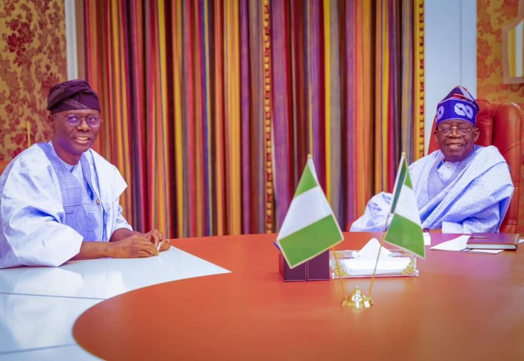 President Bola Tinubu and Babajide Sanwo-Olu2
