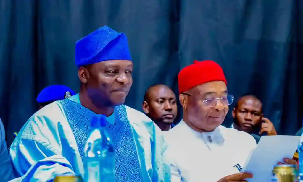 Professor Yilwatda and Gov Uzodimma