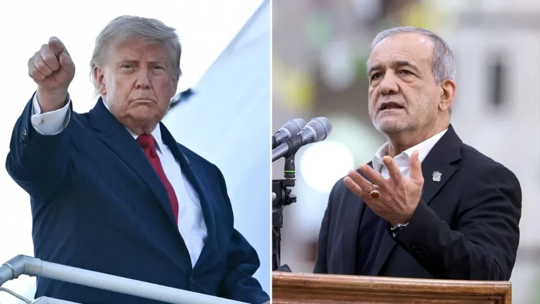 Trump, Iranian President, Masoud Pezeshkian sign peace deal