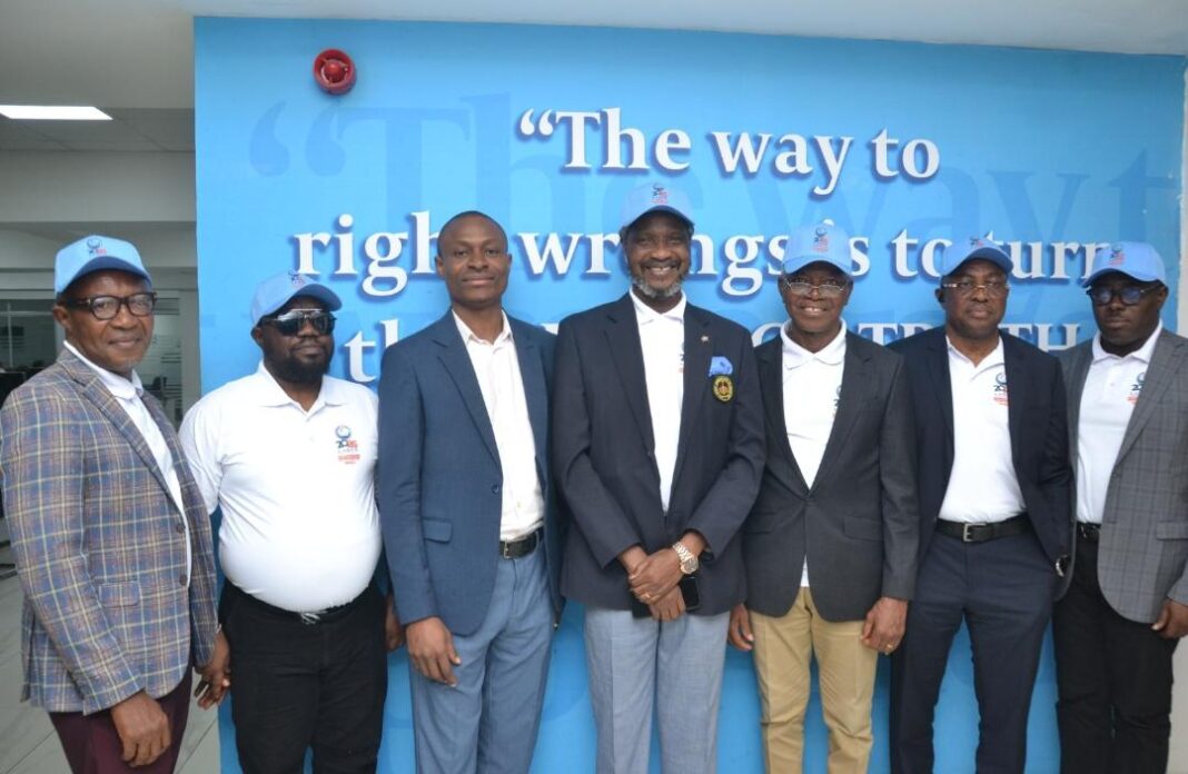 Mr. Sunny Beyioku, Chairman of the Convention Planning Committee and others at The Guardian