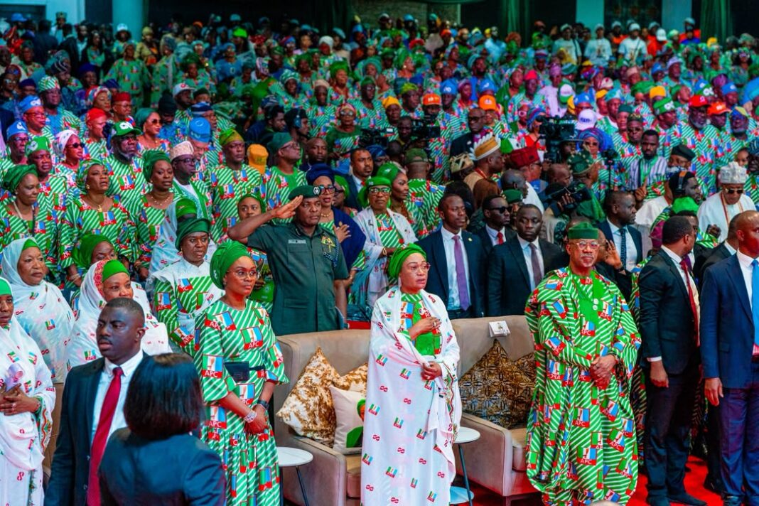 Governor Abiodun, right, Senator Oluremi Tinubu, and others