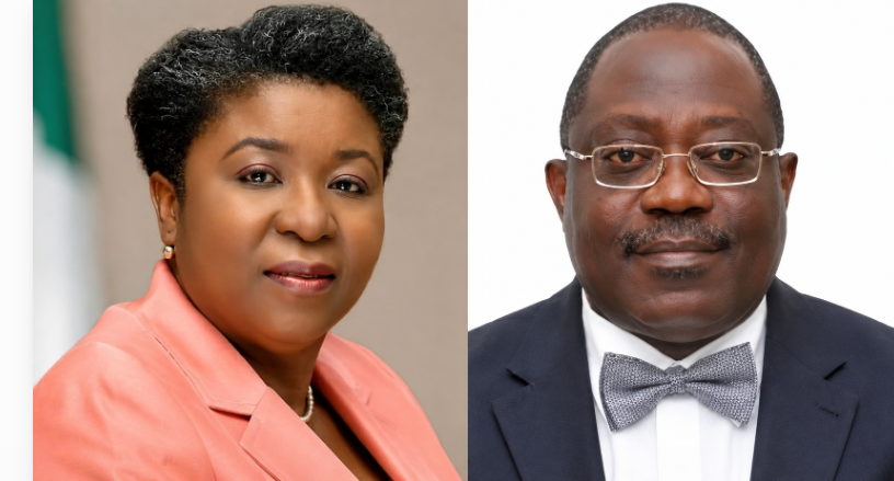 Professor Tunji Olaopa, right, and Didi Walson-Jack