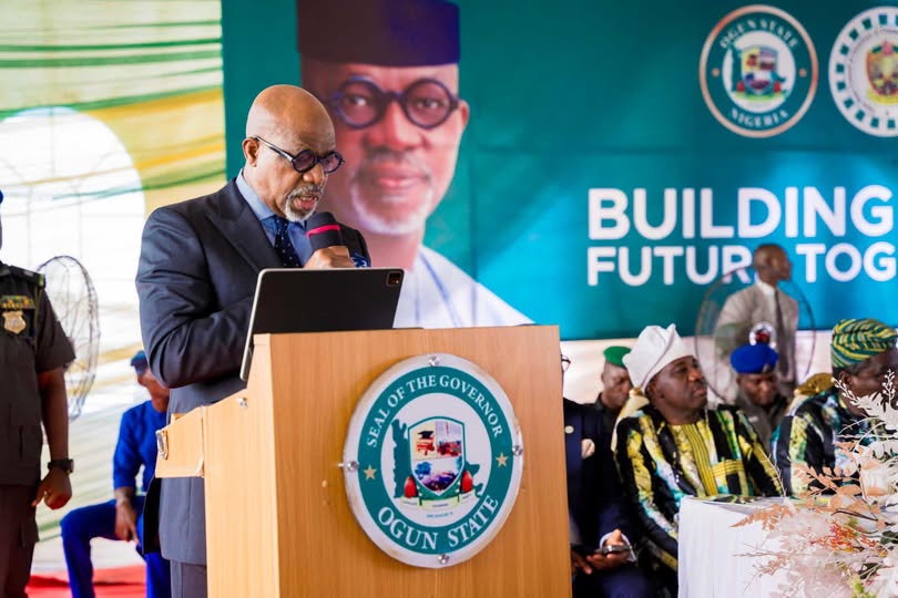 Governor Abiodun, speaking