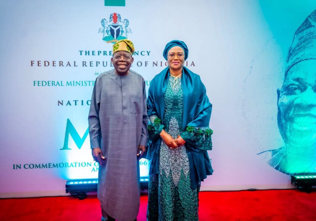 President Bola Tinubu and the First Lady, Oluremi Tinubu